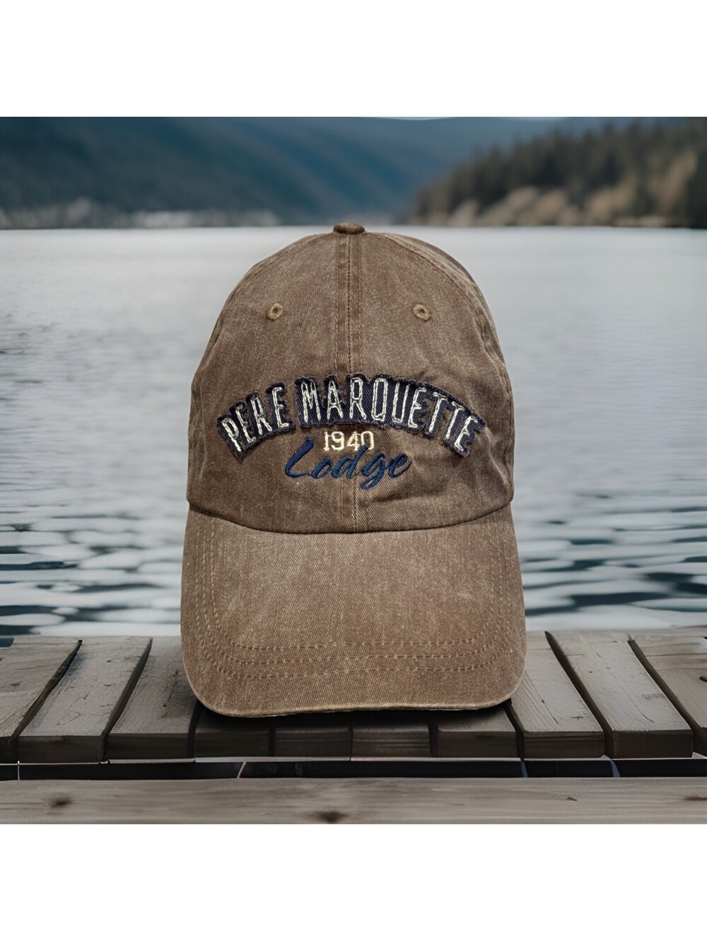 Grafton Illinois Pere Marquette Lodge State Park Sam Vadalabene Baseball Cap